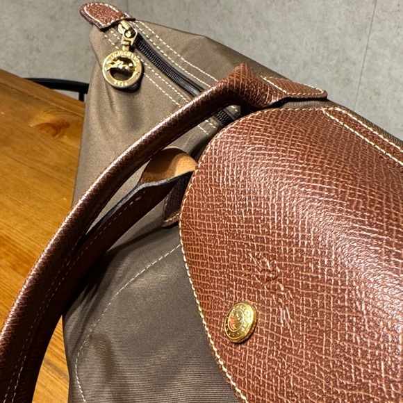 Longchamp Canvas Tote Purse - Picture 7 of 8